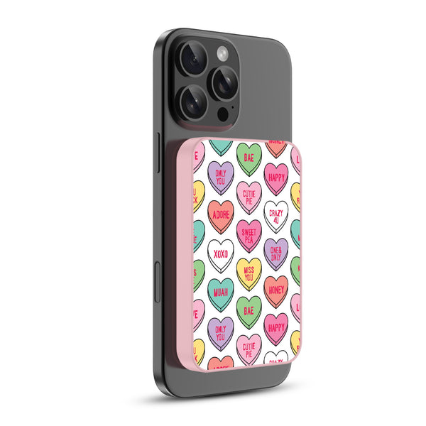 MyBat Design Lab 5000mAh Magnetic Wireless Power Bank - Pink - Sweet Hearts - MPBBAT133-PK-337-2.jpg