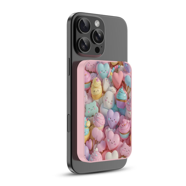 MyBat Design Lab 5000mAh Magnetic Wireless Power Bank - Pink - Candy Love - MPBBAT133-PK-354-2.jpg