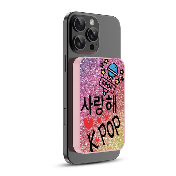 MyBat Design Lab 5000mAh Magnetic Wireless Power Bank - Pink - K-Pop - MPBBAT133-PK-355-2.jpg