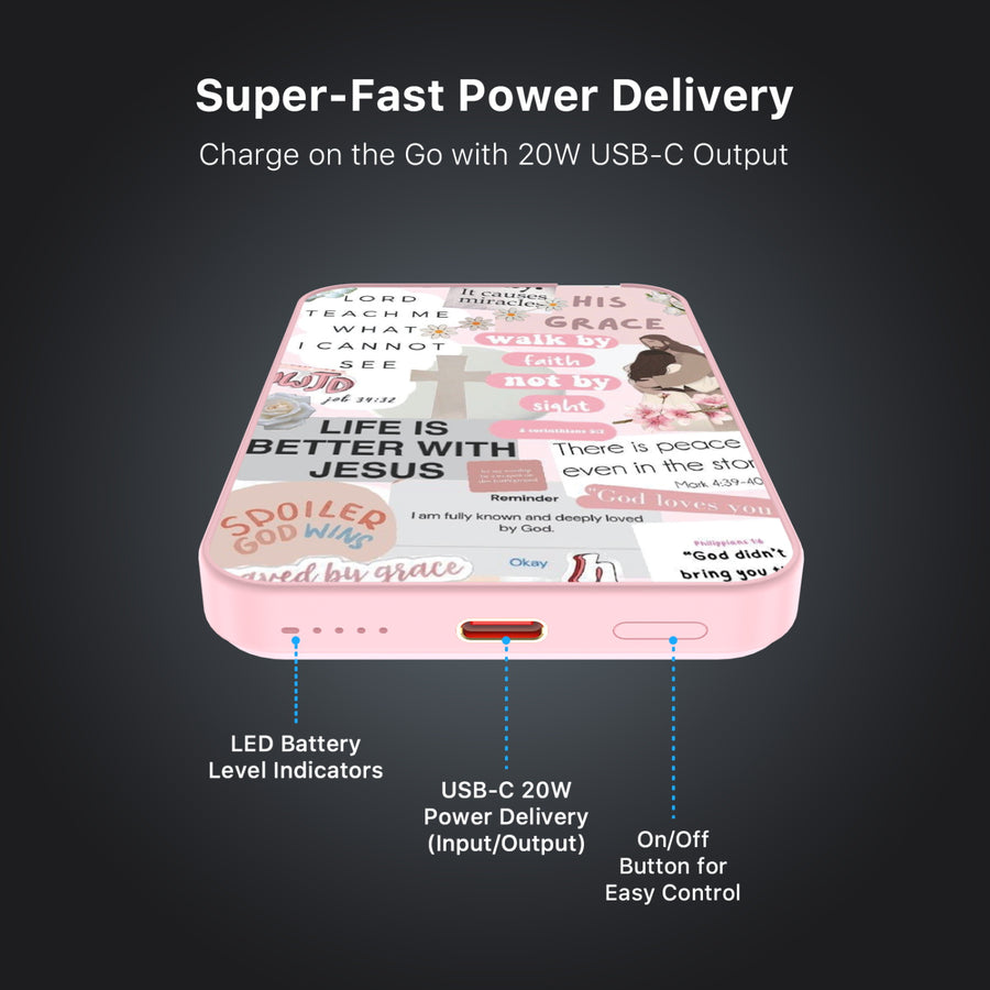 MyBat Design Lab 5000mAh Magnetic Wireless Power Bank - Pink - Jesus Loves You - MPBBAT133-PK-365-7.jpg