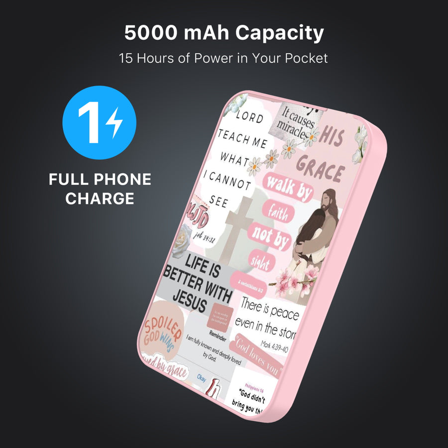 MyBat Design Lab 5000mAh Magnetic Wireless Power Bank - Pink - Jesus Loves You - MPBBAT133-PK-365-8.jpg
