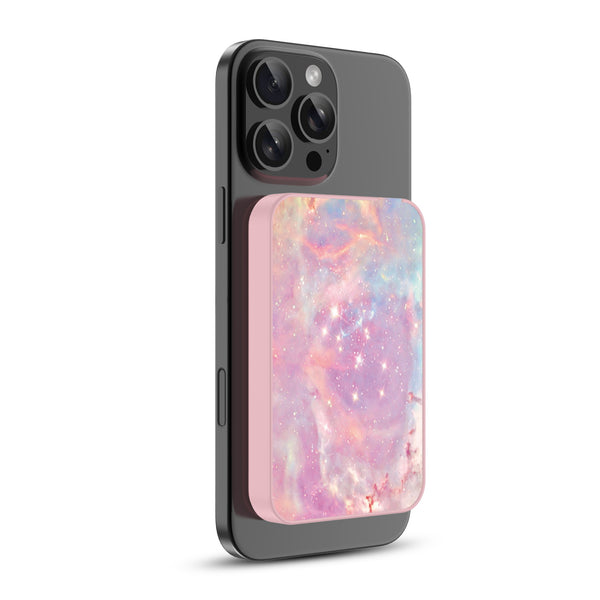 MyBat Design Lab 5000mAh Magnetic Wireless Power Bank - Pink - Pink Galaxies - MPBBAT133-PK-368-2.jpg