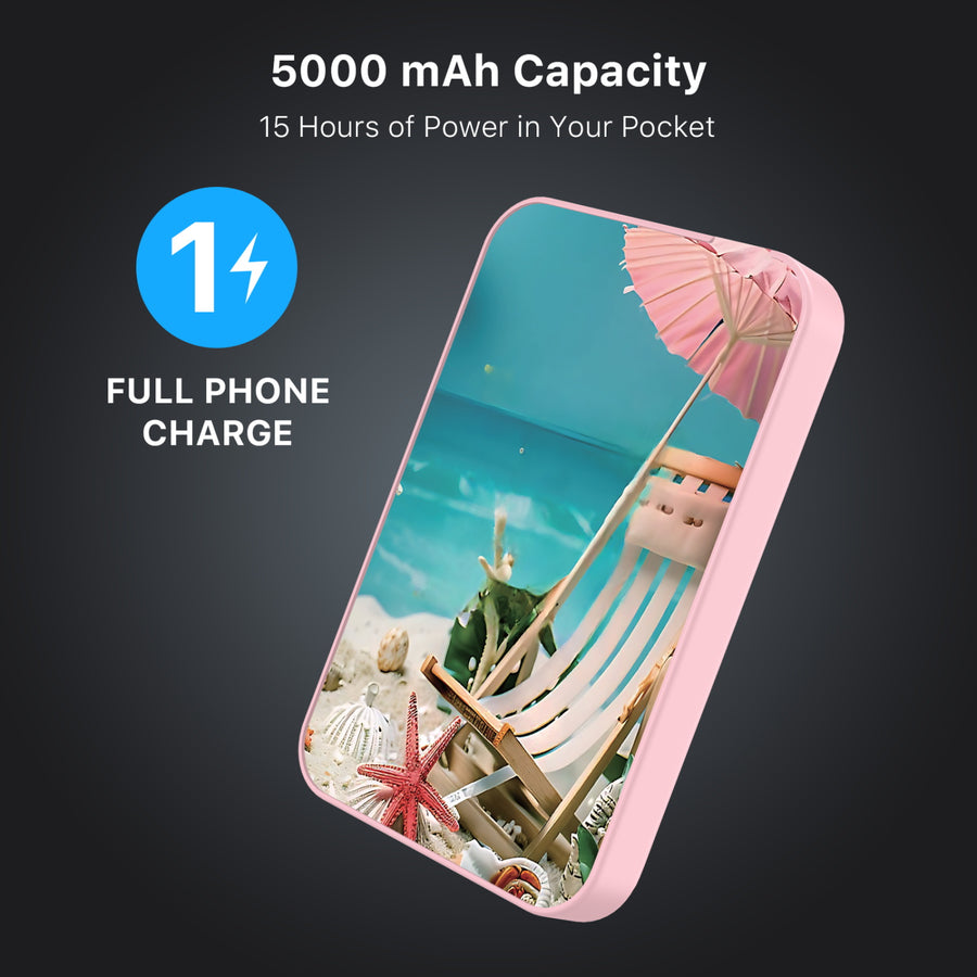 MyBat Design Lab 5000mAh Magnetic Wireless Power Bank - Pink - Sandy Shore - MPBBAT133-PK-377-8.jpg