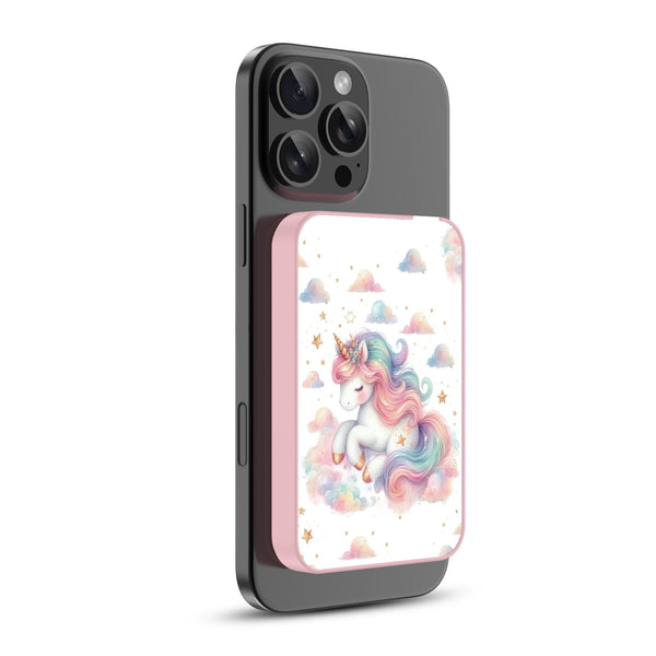 MyBat Design Lab 5000mAh Magnetic Wireless Power Bank - Pink - Rainbow Unicorn - MPBBAT133-PK-392-2.jpg