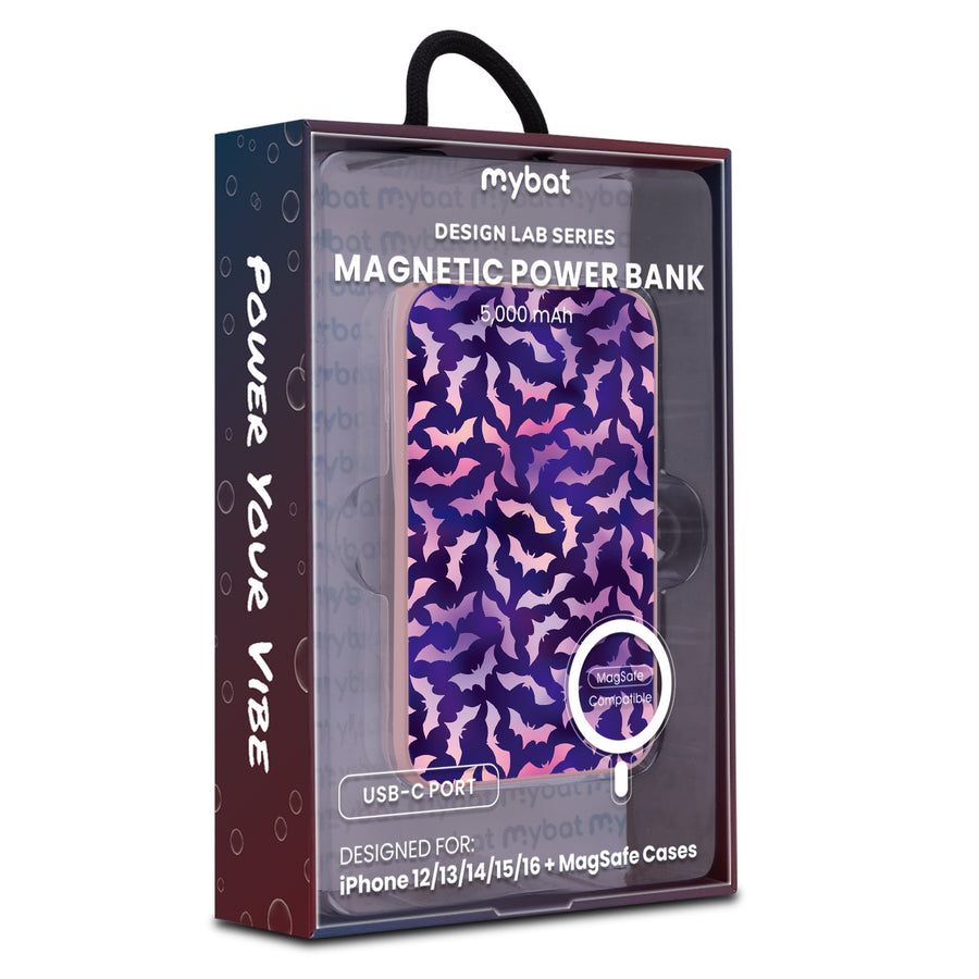 MyBat Design Lab 5000mAh Magnetic Wireless Power Bank - Pink - Twilight Bats - MPBBAT133-PK-422-9.jpg