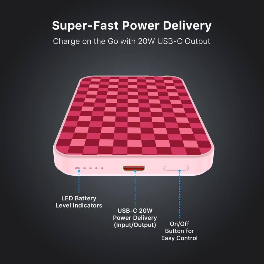 MyBat Design Lab 5000mAh Magnetic Wireless Power Bank - Pink - Raspberry Check - MPBBAT133-PK-481-7.jpg