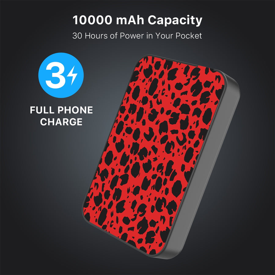 MyBat Design Lab 10000mAh Magnetic Wireless Power Bank - Black - Red Leopard Print - MPBBAT141-BK-008-8.jpg