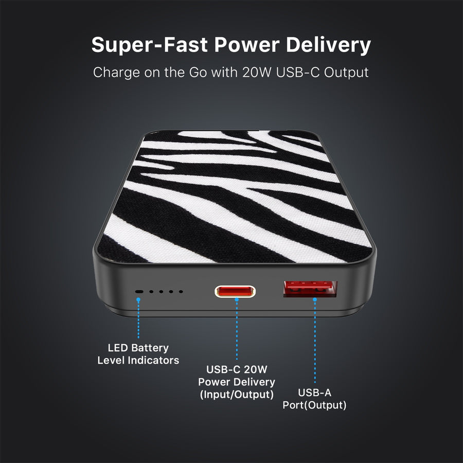 MyBat Design Lab 10000mAh Magnetic Wireless Power Bank - Black - Zebra Print - MPBBAT141-BK-009-7.jpg
