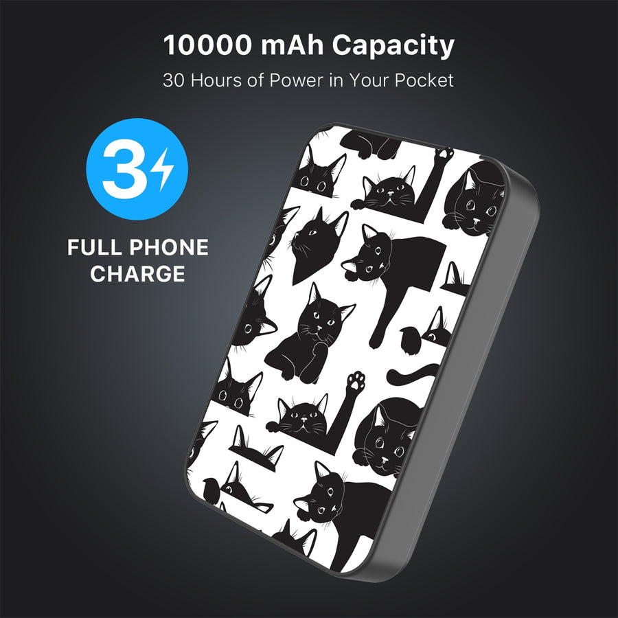 MyBat Design Lab 10000mAh Magnetic Wireless Power Bank - Black - Black Cats - MPBBAT141-BK-017-8.jpg