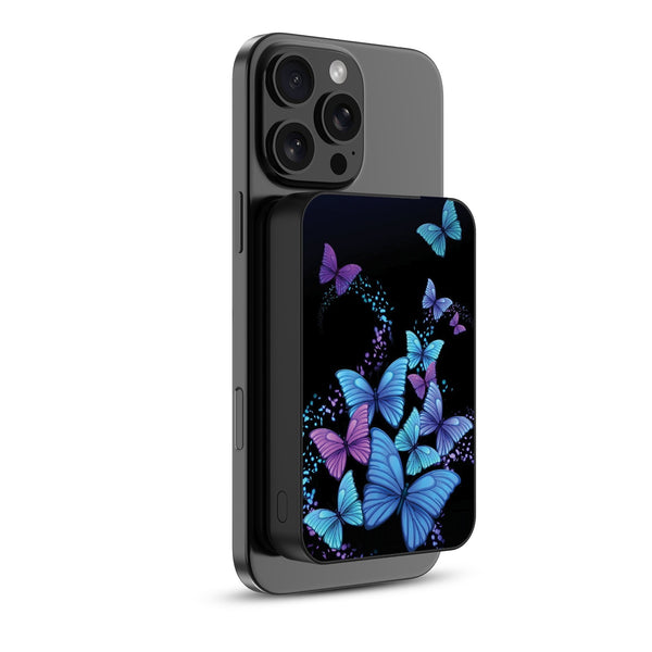 MyBat Design Lab 10000mAh Magnetic Wireless Power Bank - Black - Butterfly Night - MPBBAT141-BK-021-2.jpg