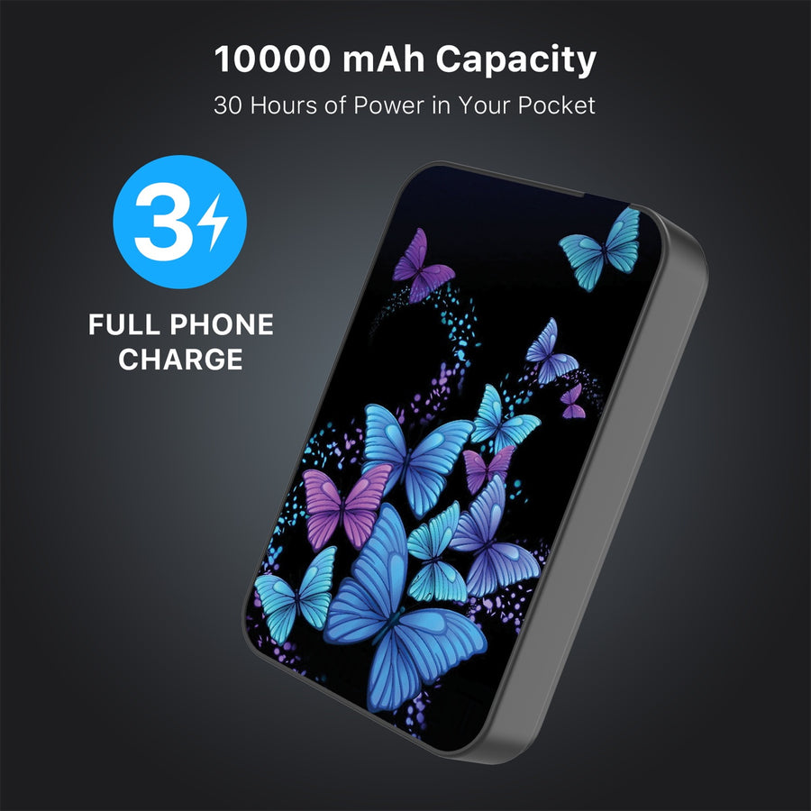 MyBat Design Lab 10000mAh Magnetic Wireless Power Bank - Black - Butterfly Night - MPBBAT141-BK-021-8.jpg