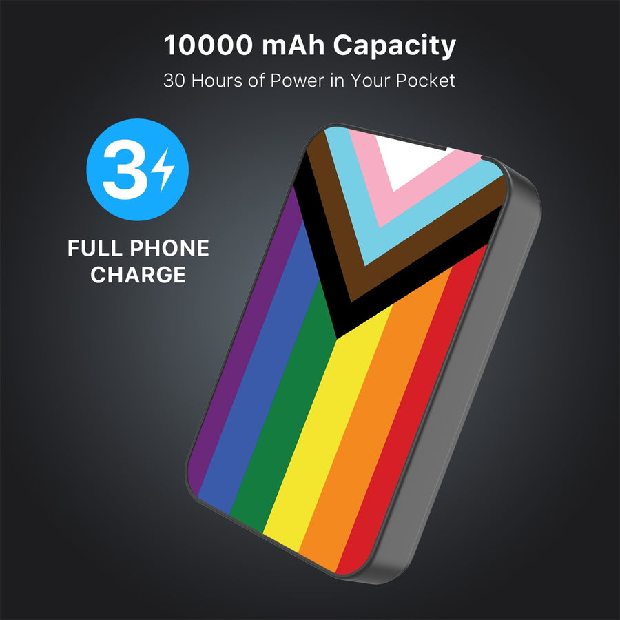 MyBat Design Lab 10000mAh Magnetic Wireless Power Bank - Black - LGBTQ+ Flag - MPBBAT141-BK-034-8.jpg