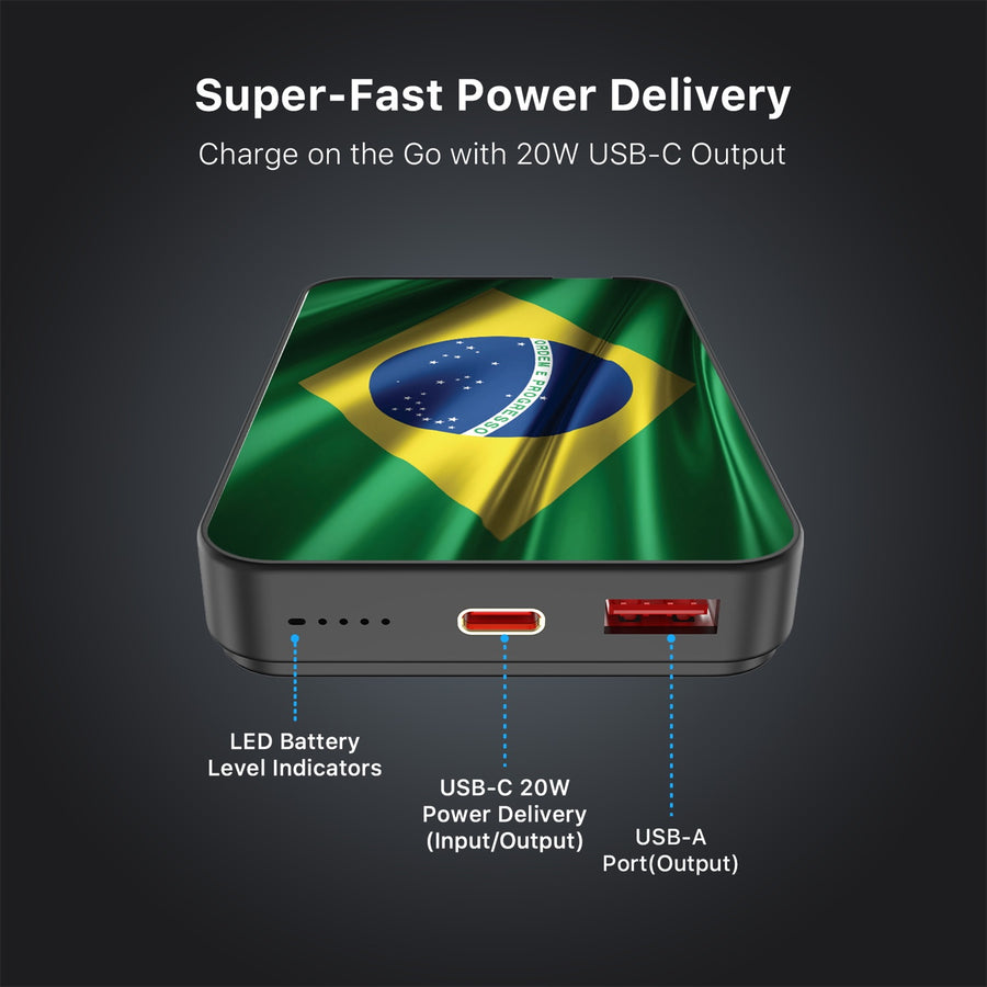 MyBat Design Lab 10000mAh Magnetic Wireless Power Bank - Black - Brazilian Flag - MPBBAT141-BK-038-7.jpg