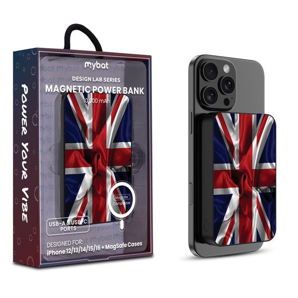 MyBat Design Lab 10000mAh Magnetic Wireless Power Bank - Black - British Flag - MPBBAT141-BK-047-1.jpg