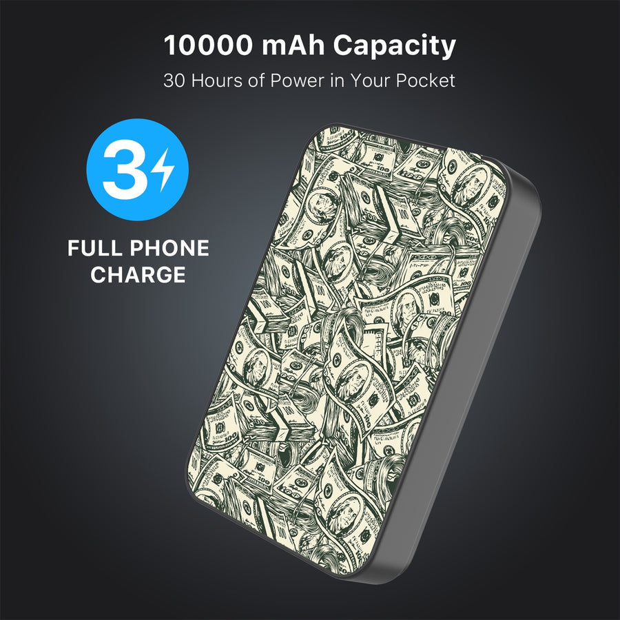 MyBat Design Lab 10000mAh Magnetic Wireless Power Bank - Black - Money Stack - MPBBAT141-BK-082-8.jpg