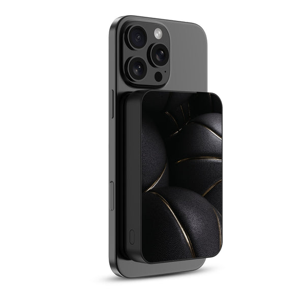 MyBat Design Lab 10000mAh Magnetic Wireless Power Bank - Black - Black Basketballs - MPBBAT141-BK-090-2.jpg