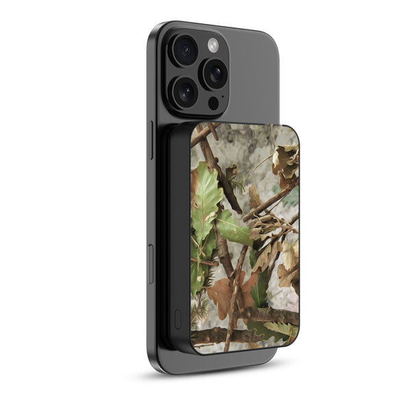 MyBat Design Lab 10000mAh Magnetic Wireless Power Bank - Black - Forest Camouflage - MPBBAT141-BK-117-2.jpg