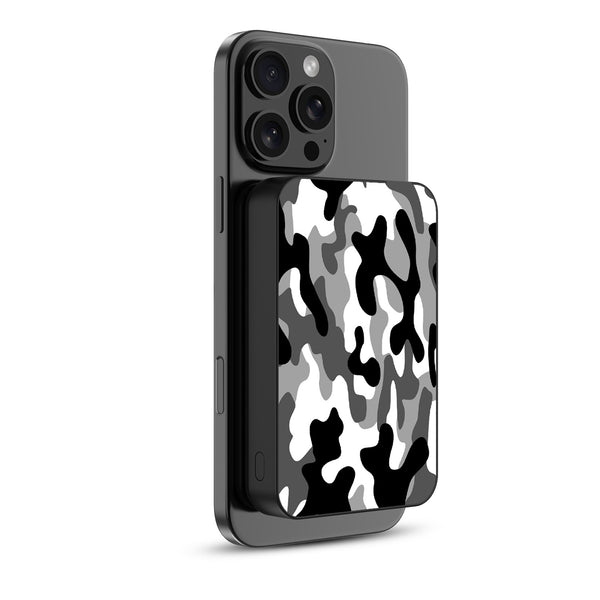 MyBat Design Lab 10000mAh Magnetic Wireless Power Bank - Black - Black & White Camouflage - MPBBAT141-BK-122-2.jpg
