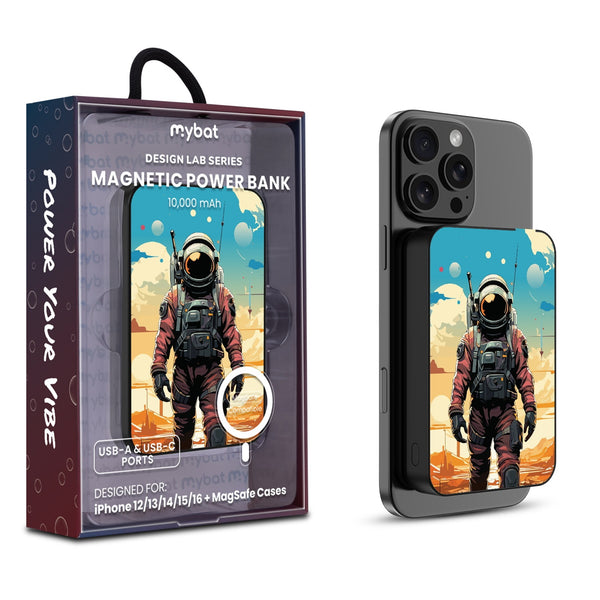 MyBat Design Lab 10000mAh Magnetic Wireless Power Bank - Black - Cosmonaut - MPBBAT141-BK-129-1.jpg