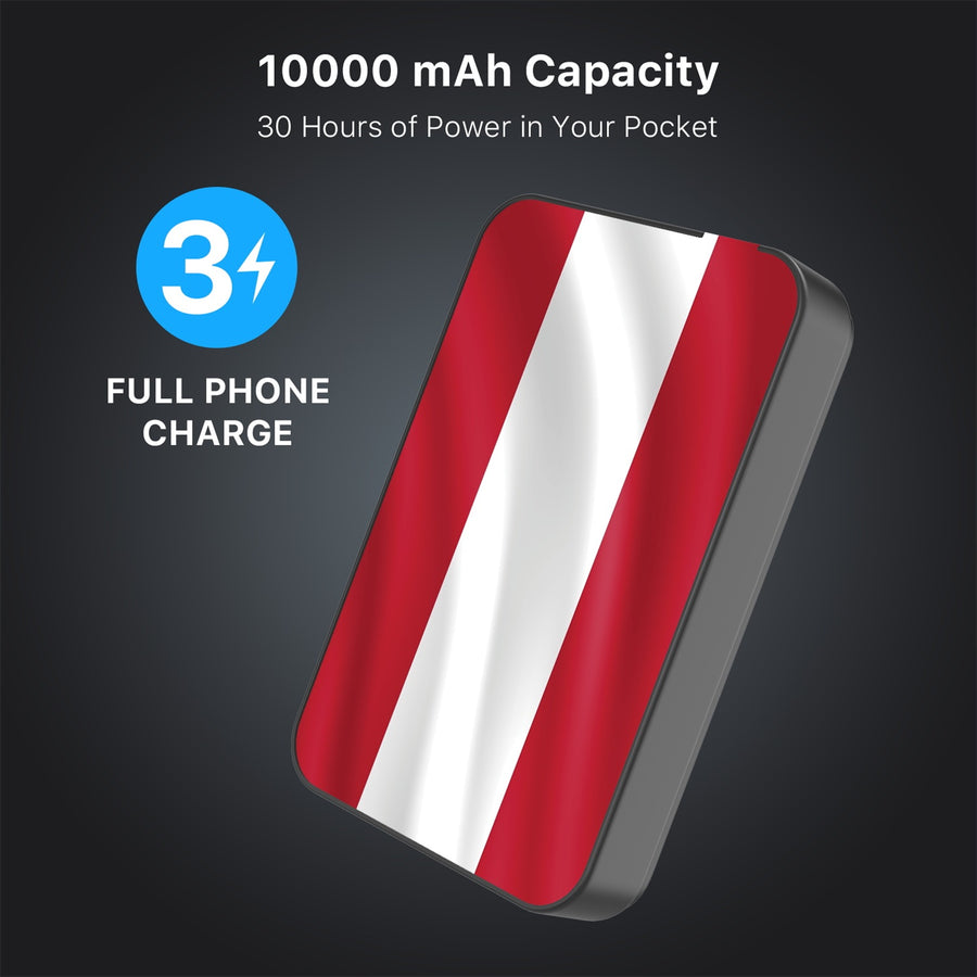 MyBat Design Lab 10000mAh Magnetic Wireless Power Bank - Black - Austria Flag - MPBBAT141-BK-141-8.jpg