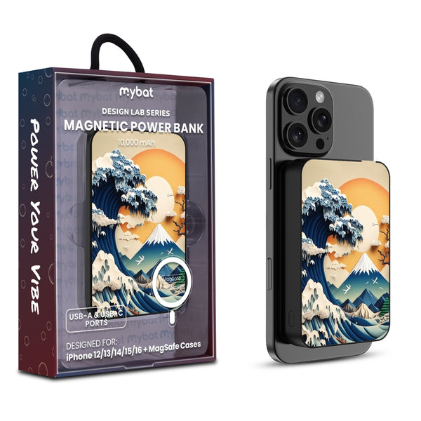 MyBat Design Lab 10000mAh Magnetic Wireless Power Bank - Black - The Great Wave - MPBBAT141-BK-177-1.jpg