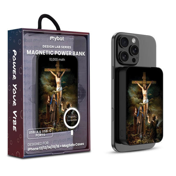 MyBat Design Lab 10000mAh Magnetic Wireless Power Bank - Black - Jesus on the Cross - MPBBAT141-BK-197-1.jpg