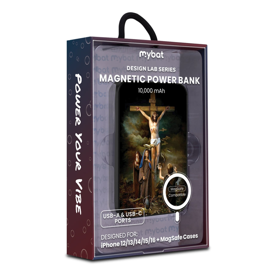 MyBat Design Lab 10000mAh Magnetic Wireless Power Bank - Black - Jesus on the Cross - MPBBAT141-BK-197-9.jpg