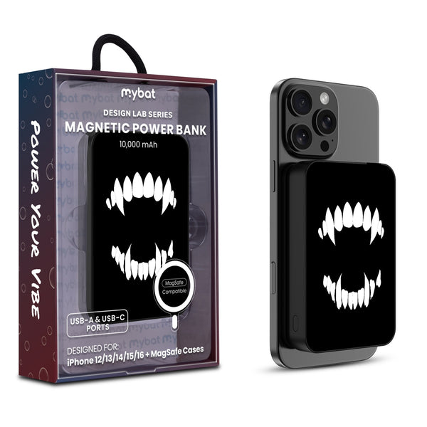 MyBat Design Lab 10000mAh Magnetic Wireless Power Bank - Black - Vampire Fangs - MPBBAT141-BK-230-1.jpg