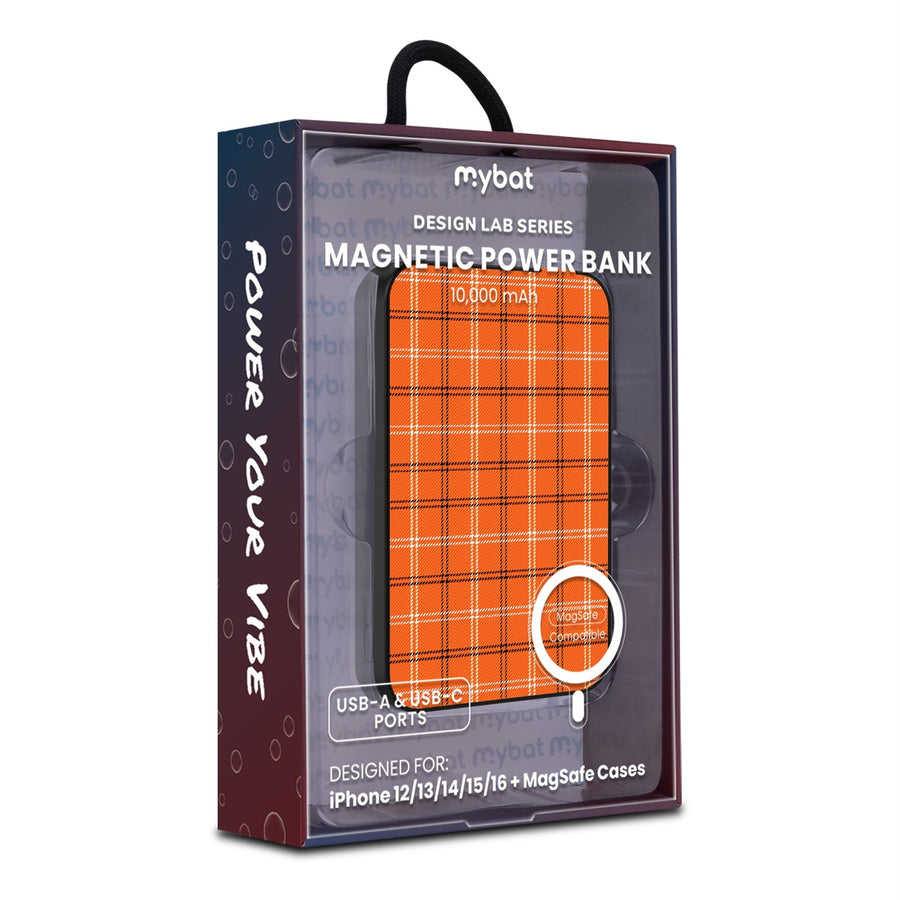 MyBat Design Lab 10000mAh Magnetic Wireless Power Bank - Pumpkin Plaid - MPBBAT141-BK-244-9.jpg