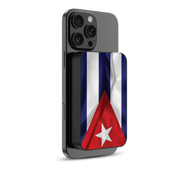 MyBat Design Lab 10000mAh Magnetic Wireless Power Bank - Black - Cuba Flag - MPBBAT141-BK-309-2.jpg
