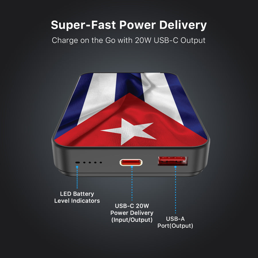MyBat Design Lab 10000mAh Magnetic Wireless Power Bank - Black - Cuba Flag - MPBBAT141-BK-309-7.jpg