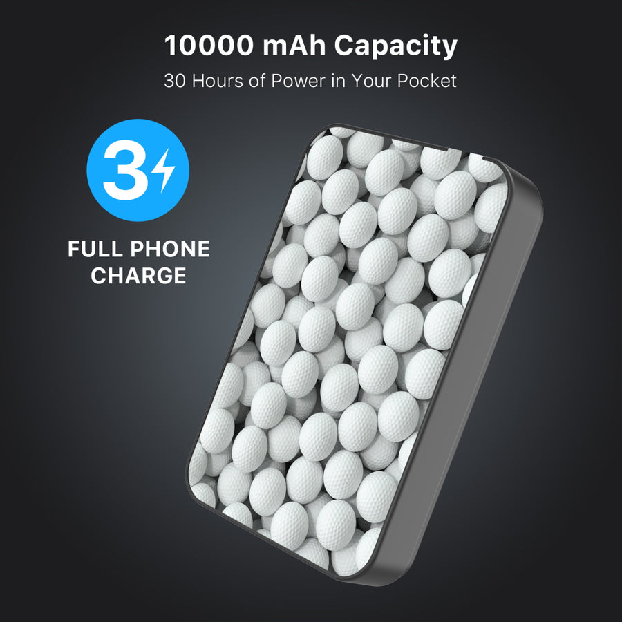 MyBat Design Lab 10000mAh Magnetic Wireless Power Bank - Black - Golf Balls - MPBBAT141-BK-314-8.jpg