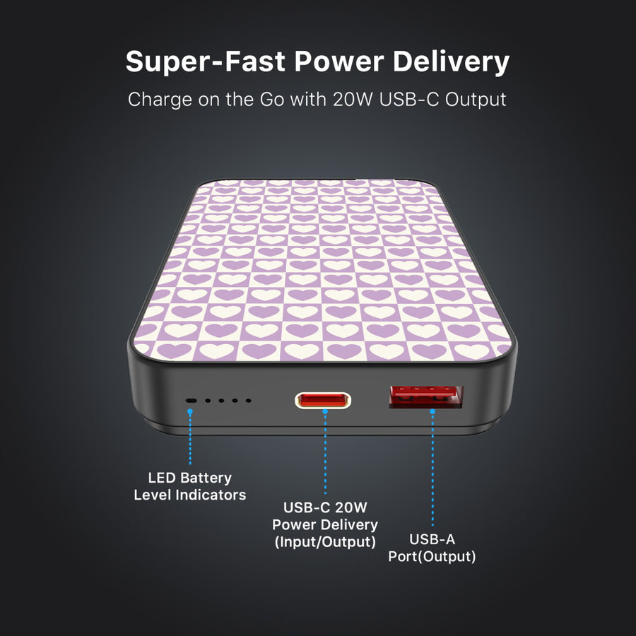 MyBat Design Lab 10000mAh Magnetic Wireless Power Bank - Black - Heart Grid - MPBBAT141-BK-339-7.jpg