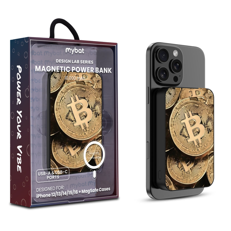 MyBat Design Lab 10000mAh Magnetic Wireless Power Bank - Black - Bitcoin - MPBBAT141-BK-357-1.jpg