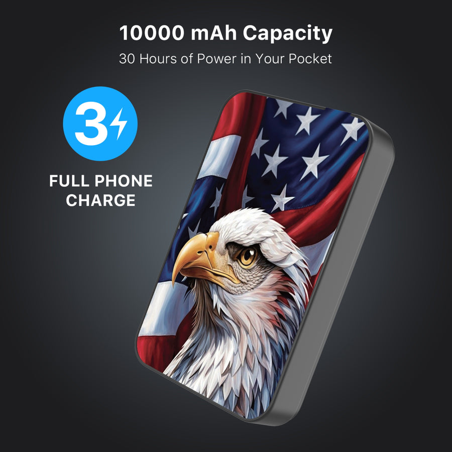 MyBat Design Lab 10000mAh Magnetic Wireless Power Bank - Black - Proud American Eagle - MPBBAT141-BK-362-8.jpg