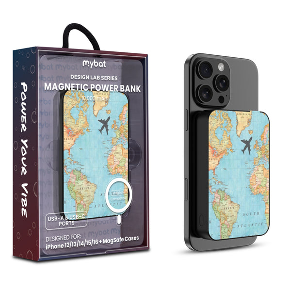 MyBat Design Lab 10000mAh Magnetic Wireless Power Bank - Black - Map - MPBBAT141-BK-370-1.jpg
