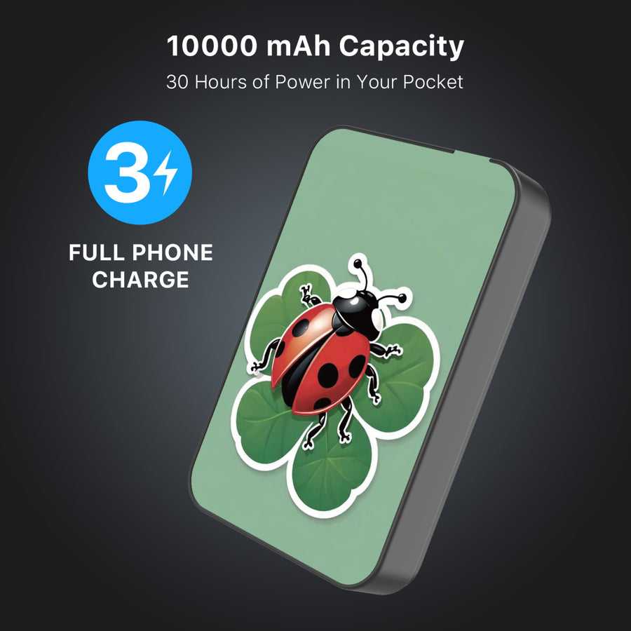 MyBat Design Lab 10000mAh Magnetic Wireless Power Bank - Black - Ladybug Luck - MPBBAT141-BK-373-8.jpg