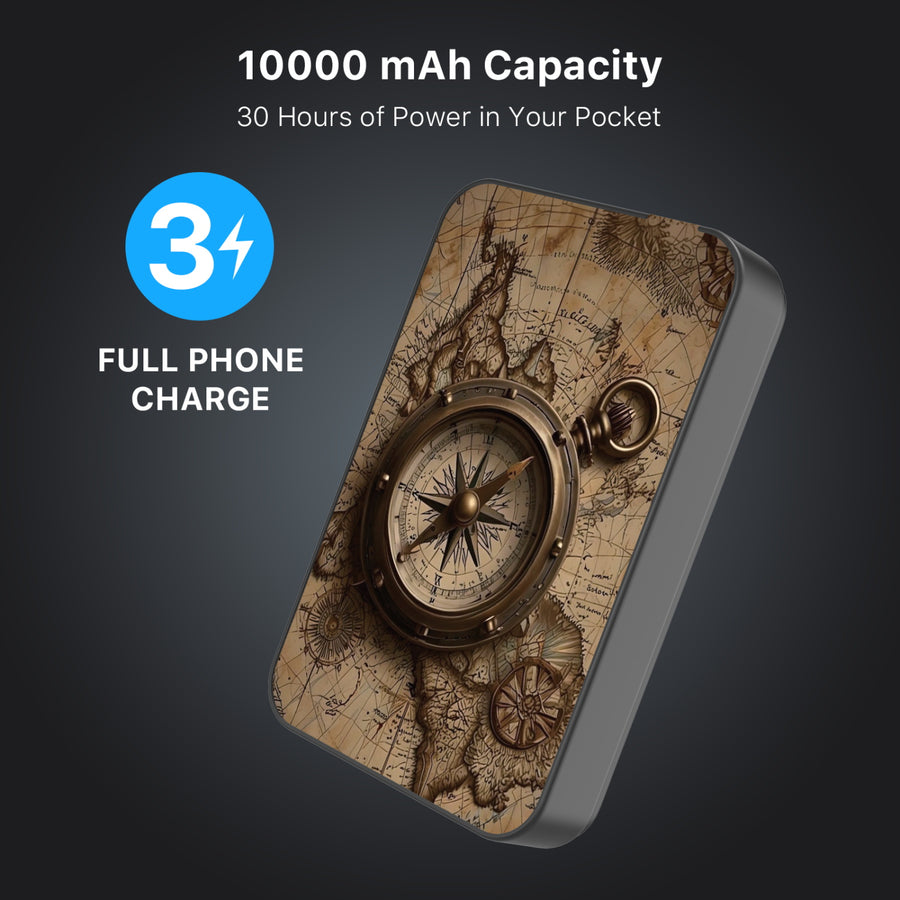 MyBat Design Lab 10000mAh Magnetic Wireless Power Bank - Black - Compass - MPBBAT141-BK-378-8.jpg