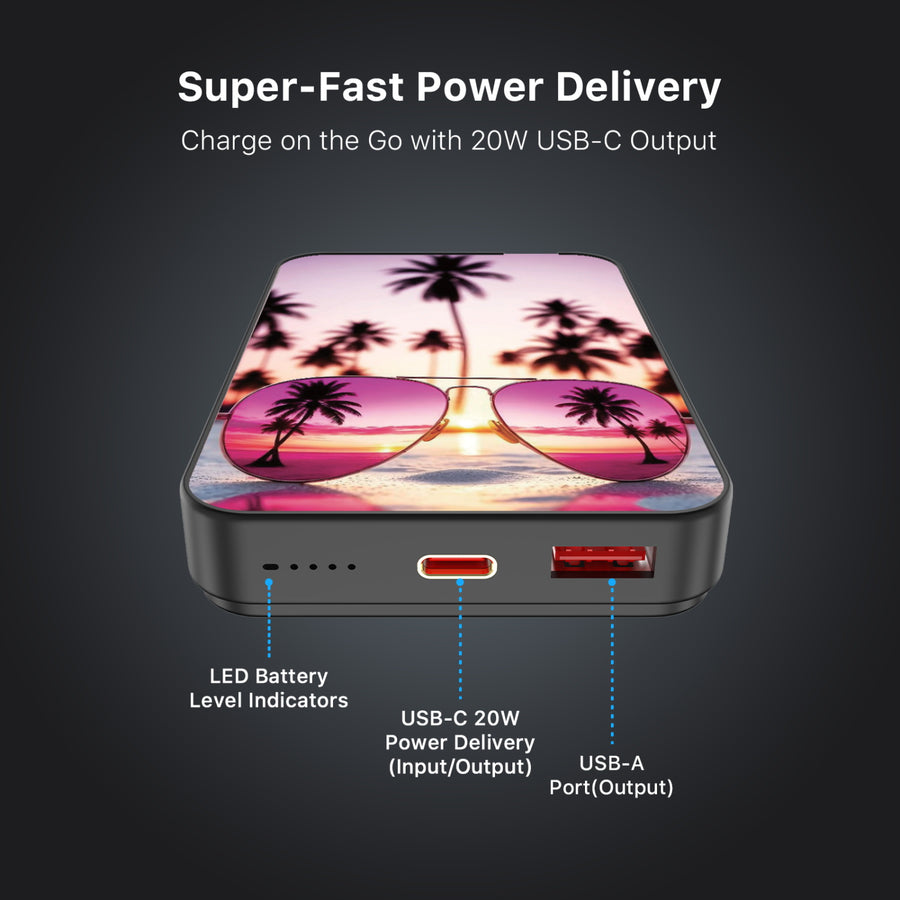 MyBat Design Lab 10000mAh Magnetic Wireless Power Bank - Black - California Sunset - MPBBAT141-BK-385-7.jpg