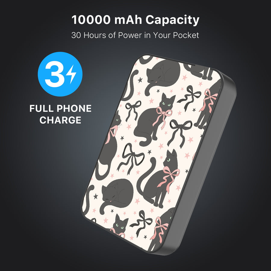 MyBat Design Lab 10000mAh Magnetic Wireless Power Bank - Black - Coquette Cat - MPBBAT141-BK-410-8.jpg