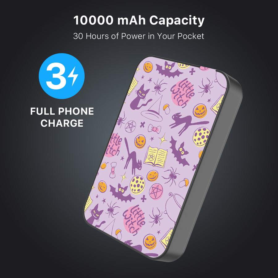 MyBat Design Lab 10000mAh Magnetic Wireless Power Bank - Black - Little Witch - MPBBAT141-BK-413-8.jpg