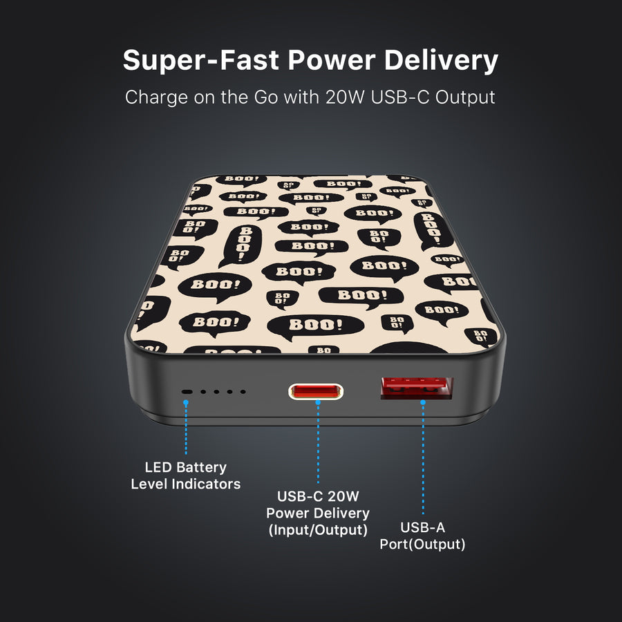 MyBat Design Lab 10000mAh Magnetic Wireless Power Bank - Black - Text Me Boo - MPBBAT141-BK-414-7.jpg