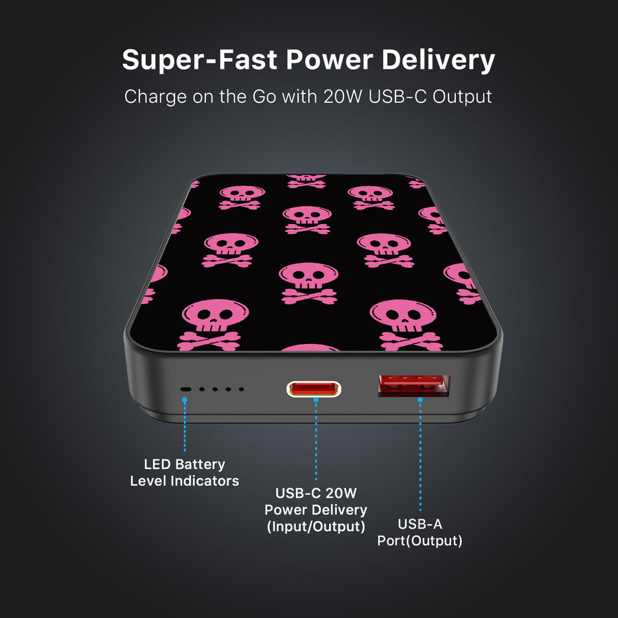 MyBat Design Lab 10000mAh Magnetic Wireless Power Bank - Black - Pretty Poison - MPBBAT141-BK-416-7.jpg