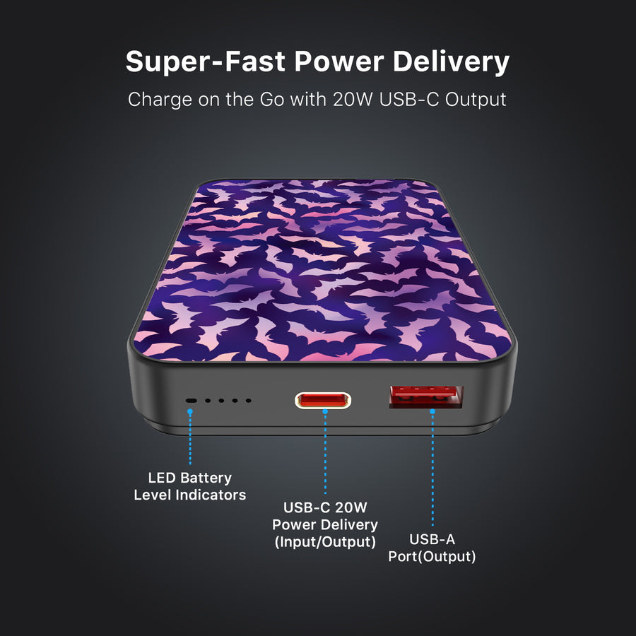 MyBat Design Lab 10000mAh Magnetic Wireless Power Bank - Black - Twilight Bats - MPBBAT141-BK-422-7.jpg