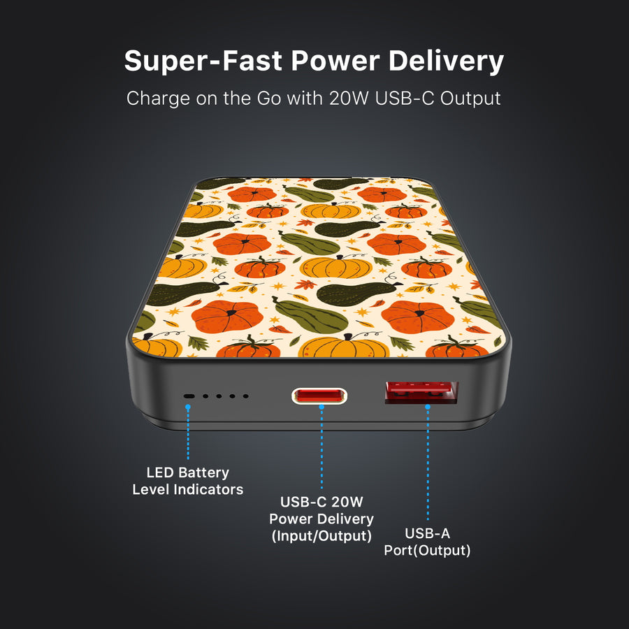 MyBat Design Lab 10000mAh Magnetic Wireless Power Bank - Black - Harvest Gourds - MPBBAT141-BK-430-7.jpg