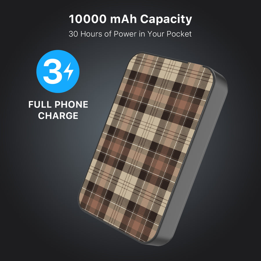 MyBat Design Lab 10000mAh Magnetic Wireless Power Bank - Black - Mocha Flannel - MPBBAT141-BK-431-8.jpg