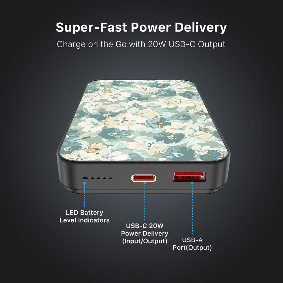 MyBat Design Lab 10000mAh Magnetic Wireless Power Bank - Black - Vintage Garden - MPBBAT141-BK-432-7.jpg