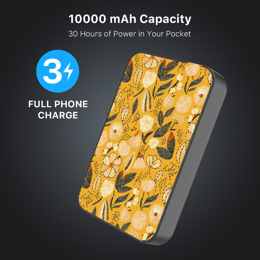 MyBat Design Lab 10000mAh Magnetic Wireless Power Bank - Black - Floral Stitch - MPBBAT141-BK-439-8.jpg