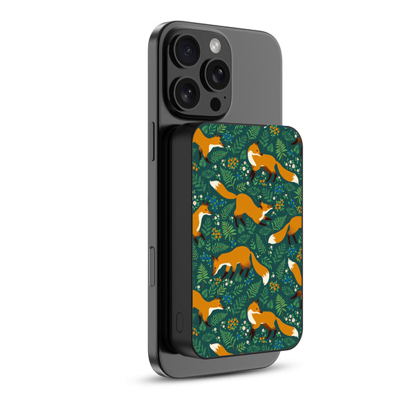 MyBat Design Lab 10000mAh Magnetic Wireless Power Bank - Black - Frolicking Fox - MPBBAT141-BK-443-2.jpg