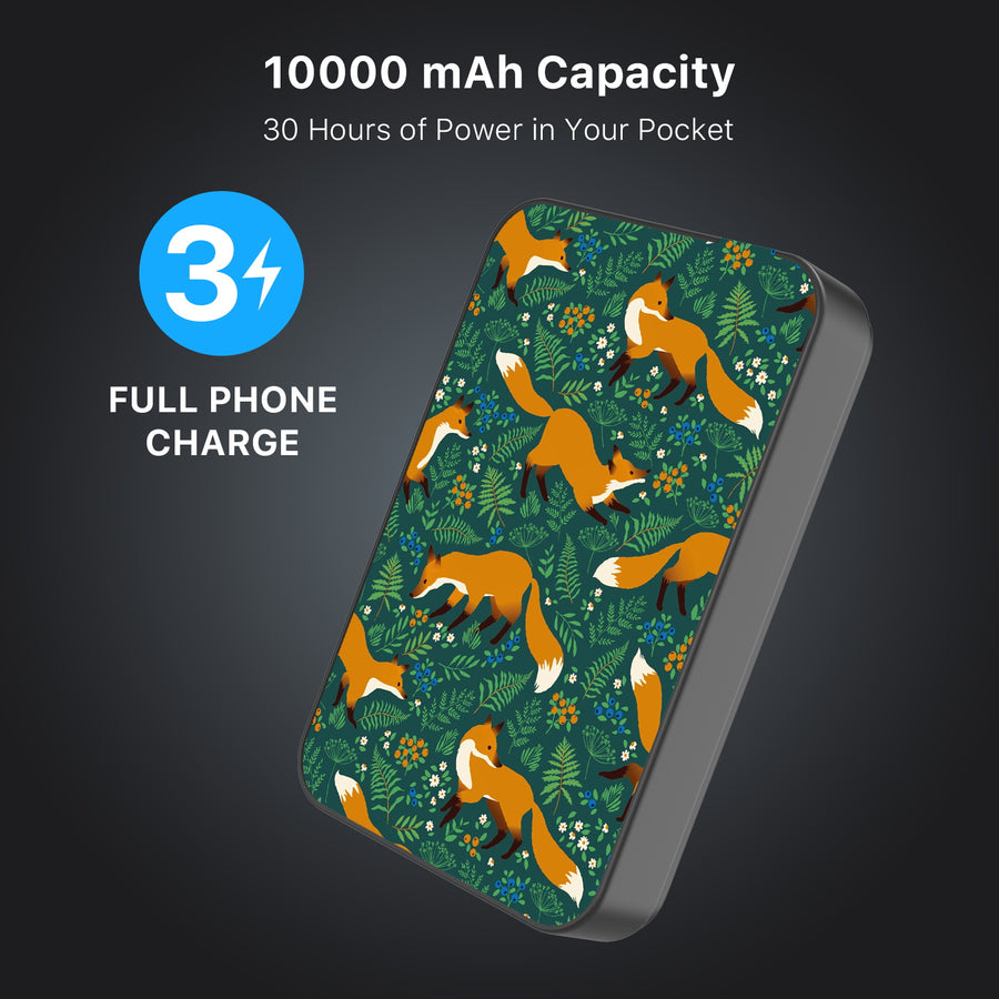 MyBat Design Lab 10000mAh Magnetic Wireless Power Bank - Black - Frolicking Fox - MPBBAT141-BK-443-8.jpg